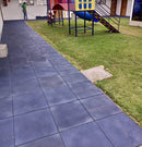 PISO DE CAUCHO RECICLADO NEGRO LISO VENTA POR UNIDAD