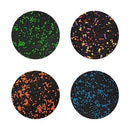 PISO DE CAUCHO RECICLADO CHISPAS PARA GIMNASIO VENTA POR UNIDAD