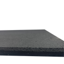 PISO DE CAUCHO RECICLADO NEGRO LISO VENTA POR UNIDAD