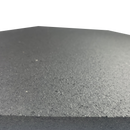 PISO DE CAUCHO RECICLADO NEGRO LISO VENTA POR UNIDAD